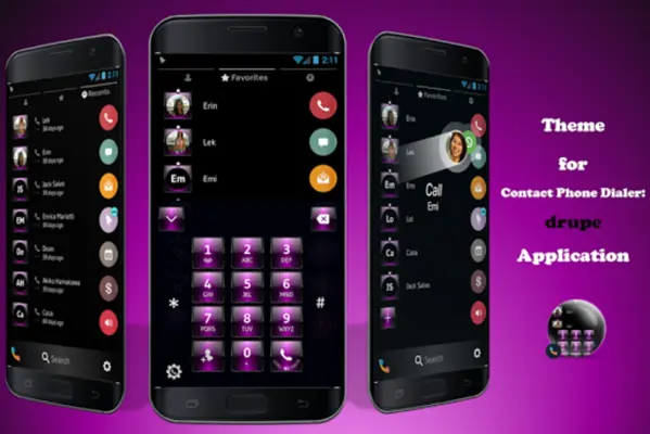 drupe Dusk Pink Theme android App screenshot 5